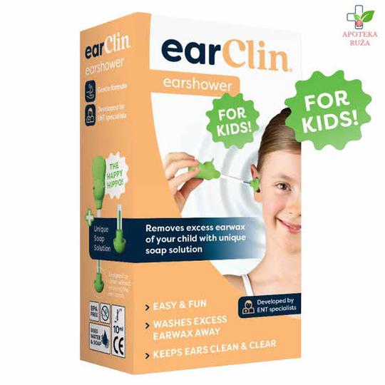 Earclin tuš za uši za djecu