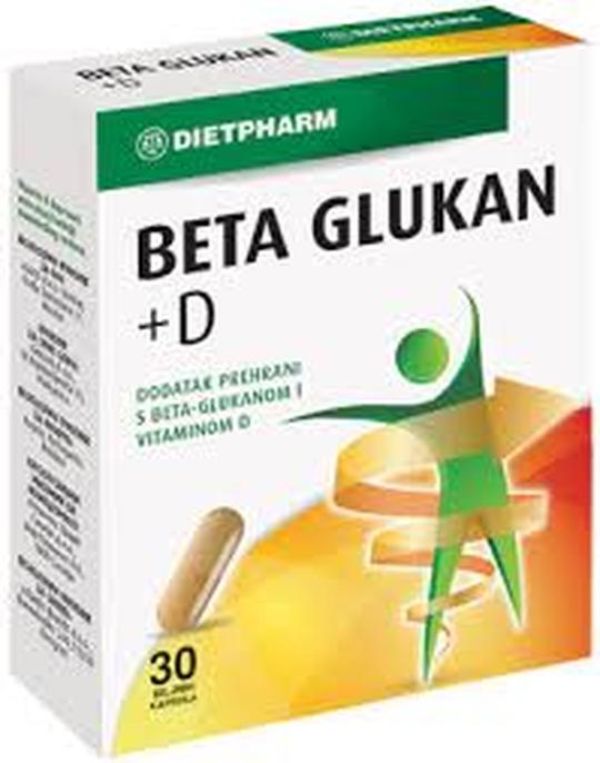 BETA GLUKAN+VIT.D CAPS A 30 DIET