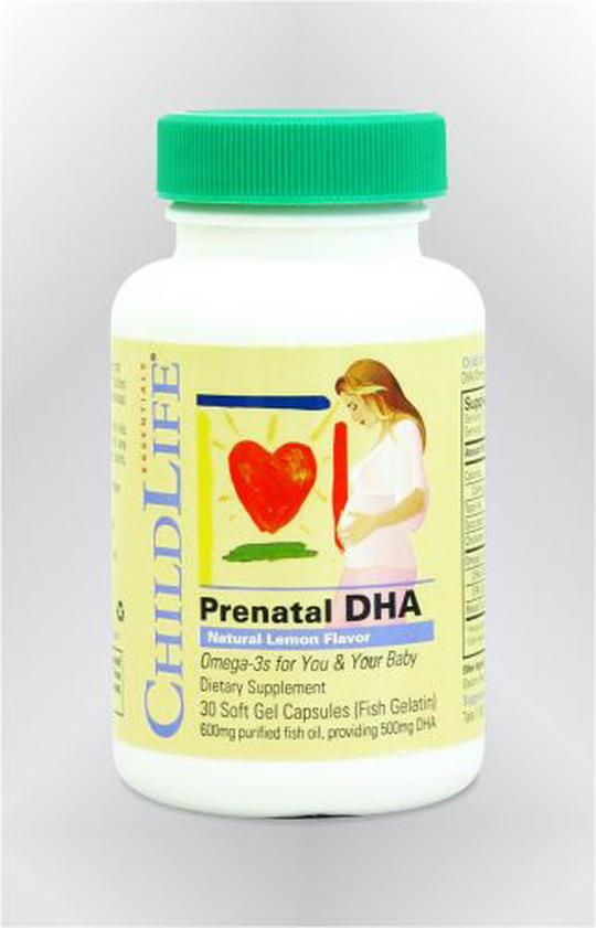 Child Life Prenatal DHA, 30 mekih kapsula