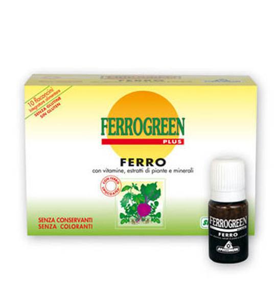 Ferrogreen Plus bočice, 10x8ml