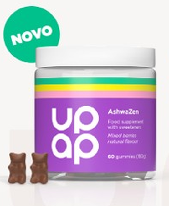 UpAp Ashwazen gummies 60 bombona