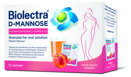 Hermes Biolectra D-manoza granule 12 vrećica