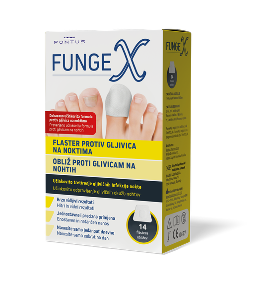 FungeX flaster protiv gljivica na noktima 14 flastera