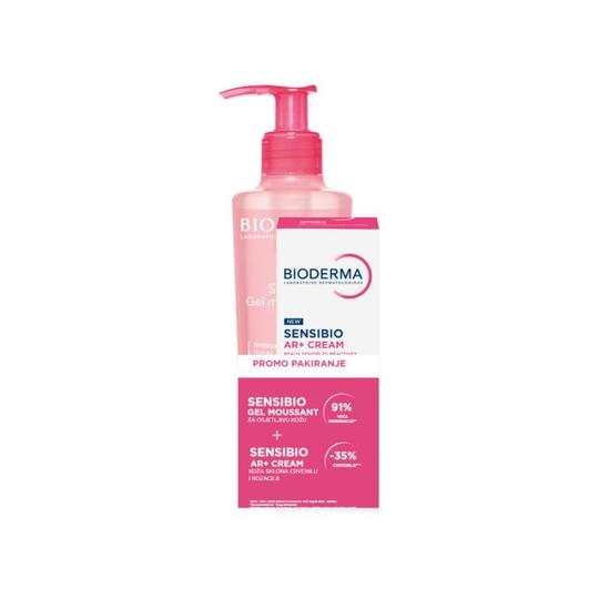 Bioderma Sensibio AR+ krema 40 ml+Sensibio gel 200 ml PROMO PAKIRANJE
