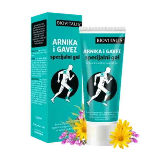 Biovitalis Arnika i gavez specijalni gel  100ml