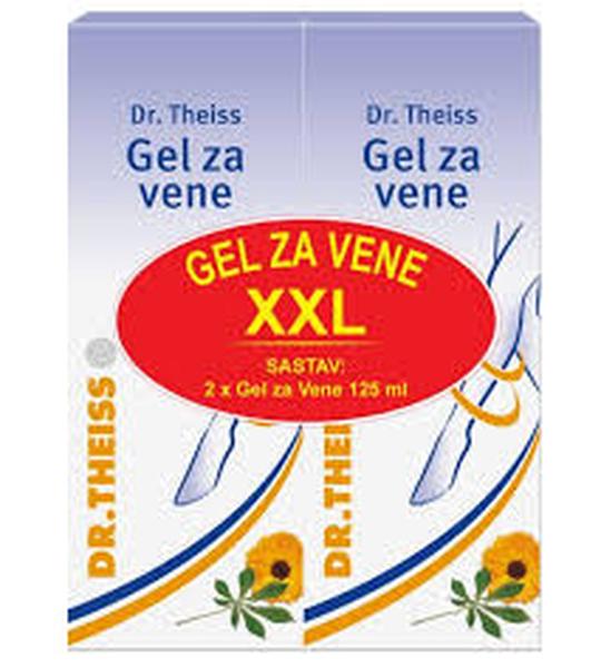 Dr.Theiss gel za vene 2x125 ml PROMO
