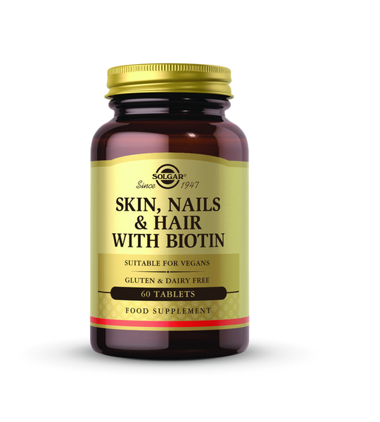 Solgar Skin Nails & Hair with Biotin 60 tableta