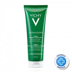 Vichy Normaderm 3u1 sredstvo za čišćenje kože 125 ml