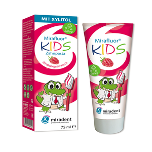 MIRAFLUOR kids pasta za zube, 75 ml