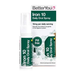 Better You Željezo 10 oralni sprej 25 ml