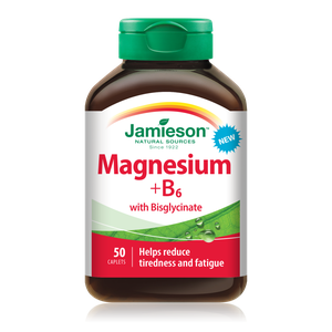 Jamieson Magnezij + vitamin B6  50 tableta