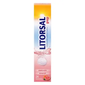 Litorsal šumeće tablete s okusom grejpa 24 tablete