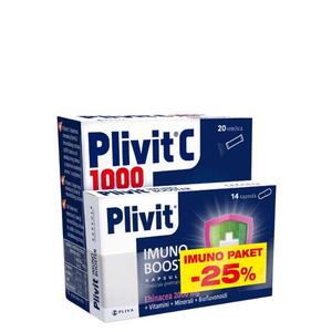 Plivit Imuno Booster kapusle + Plivit C 1000 Plus vrećice PROMO