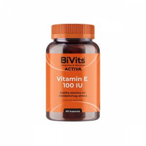 BiVits ACTIVA Vitamin E 100 IU  60 kapsula