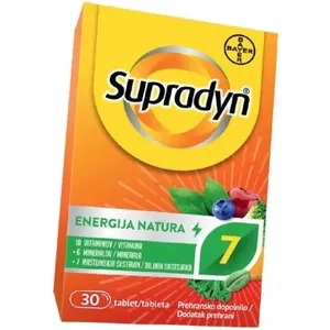 Supradyn ENERGIJA NATURA tablete 30 komada