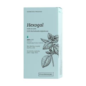 Hexogal voda za usta 0,2%  250 ml