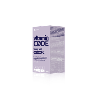 Vitamin CODE Sleep Well MELATONIN  30 kapsula