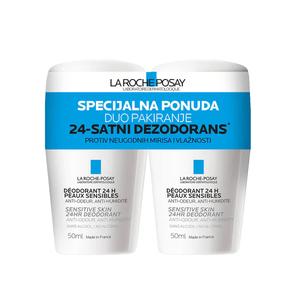 La Roche-Posay 24-satni dezodorans Roll-on 2x50 ml DUO PACK