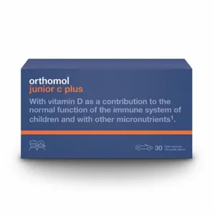 Orthomol junior C plus 30 mandarina/naranča tableta za žvakanje