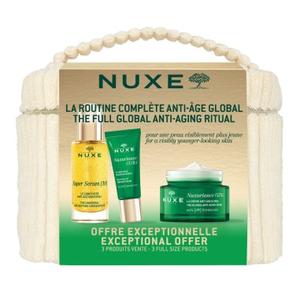 Nuxe Nuxuriance Ultra+Super set s kozmetičkom torbicom Promo pakiranje