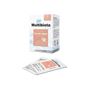 Multibiota prah naranča/breskva 10 vrećica
