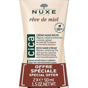 Nuxe Reve De Miel CICA krema za ruke 2x50ml