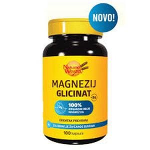 Natural Wealth Magnezij glicinat+B6 100 kapsula