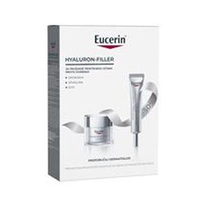Eucerin Hyaluron-Filler dnevna krema SPF30 + krema oko očiju PROMO