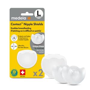 Medela kontaktni šeširići za bradavice, vel. L, 2 kom