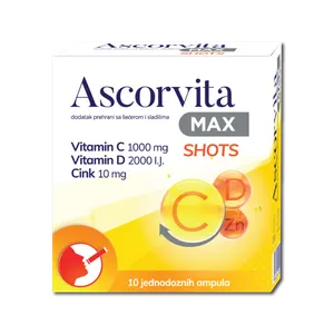 Ascorvita MAX shots 10 ampula