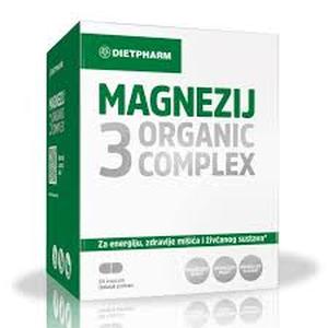 Dietpharm Magnezij 3 Organic Complex 60 kapsula