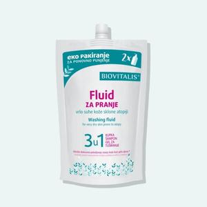 Biovitalis fluid za pranje vrlo suhe kože sklone atopiji 500 ml refill
