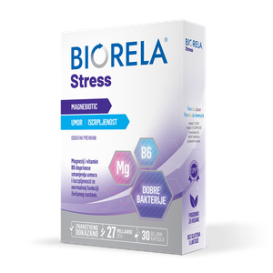 Biorela stress magnebiotic 30 kapsula
