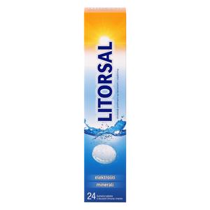 Litorsal šumeće tablete s okusom limuna i mente 24 tablete