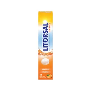 Litorsal šumeće tablete s okusom naranče 24 tablete