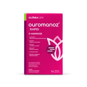 Ouromanoz Rapid D-manoza – brusnica, hibiskus, 14 vrećica