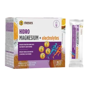 Medex magnezij hidro s elektrolitima vrećice 15x10g