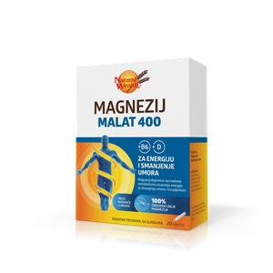 Natural Wealth magnezij malat 400  20vrećica