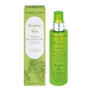 Lerbolario Maglica za kosu i tijelo s bambusom i mentom 150 ml
