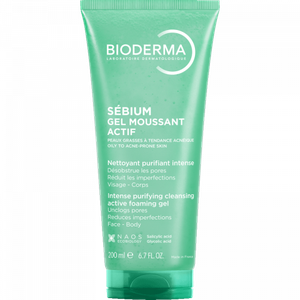 Bioderma Sebium gel pjenušavi actif 200 ml