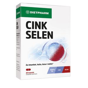 Dietpharm Cink Selen30  kapsula