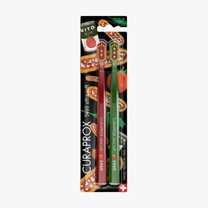 Curaprox četkica za zube ultra soft  pizza edition 2 komada
