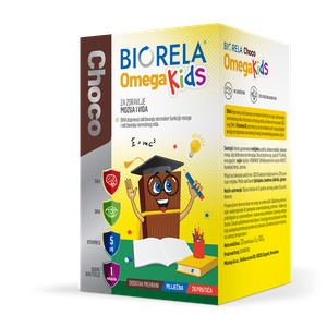 Biorela choco omega kids 20 prutića