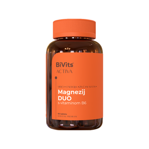 Bivits activa Magnezij duo+Vitamin B6  60 tableta