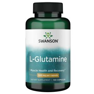 Swanson L Glutamine  500 mg 100 kapsula