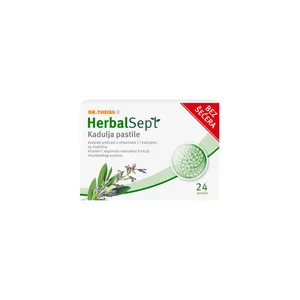 HerbalSept pastile Kadulja bez šećera 24 pastile
