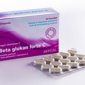 Aktival beta glukan forte C  60 kapsula