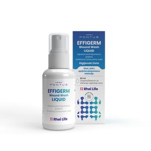 EFFIGERM tekućina za ispiranje rana 60ml