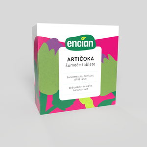 Encian artičoka 20 šumećih tableta