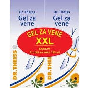 Dr.Theiss gel za vene 2x125 ml PROMO